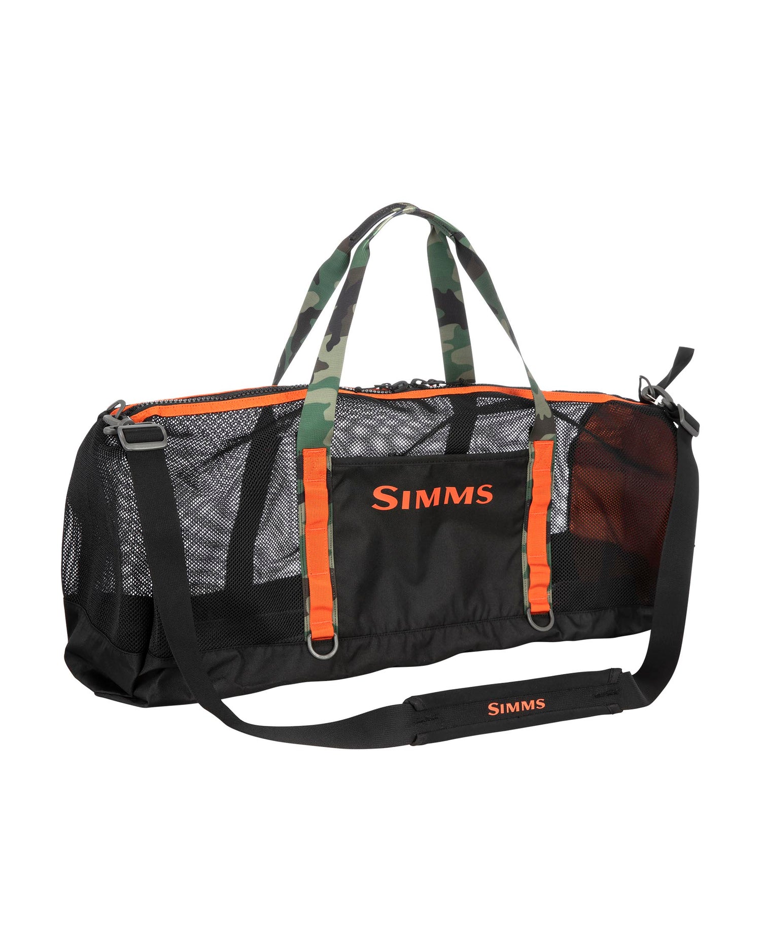 Simms Challenger Mesh Duffel - 60L - Black