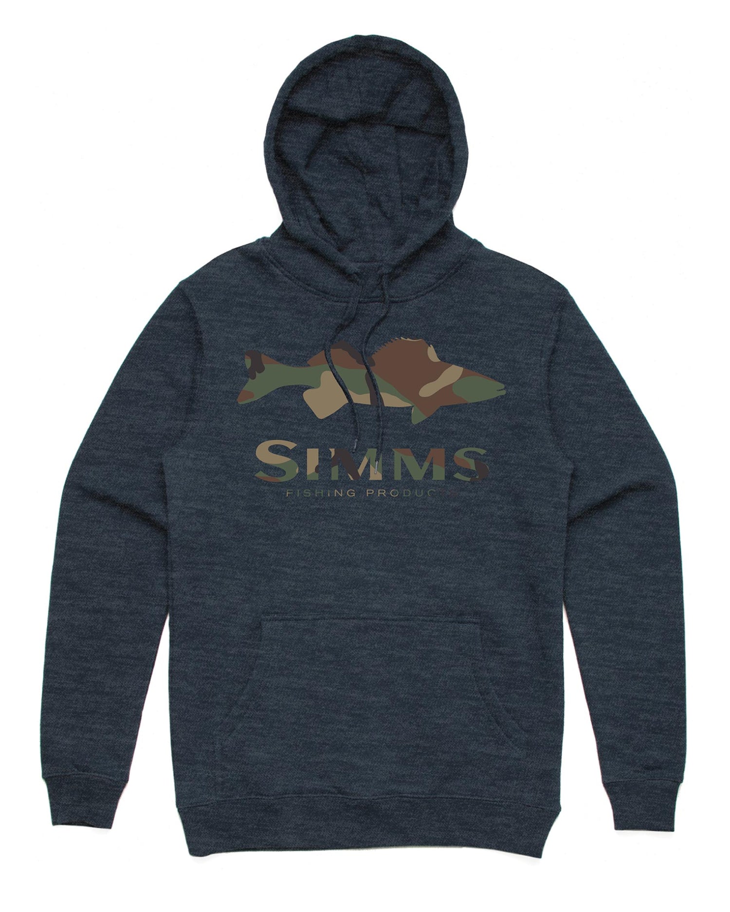 M's Walleye Logo Hoody - Navy