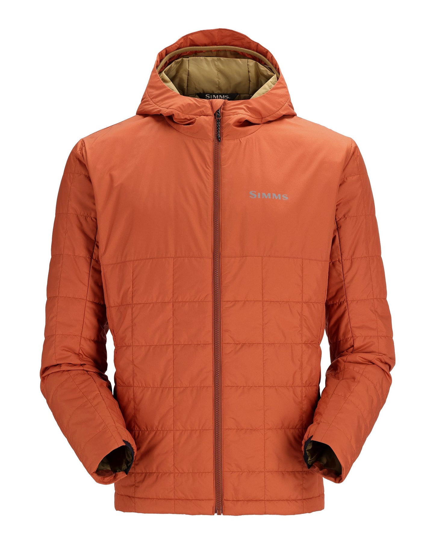 M'S FALL RUN HOODY CLAY-on-mannequin