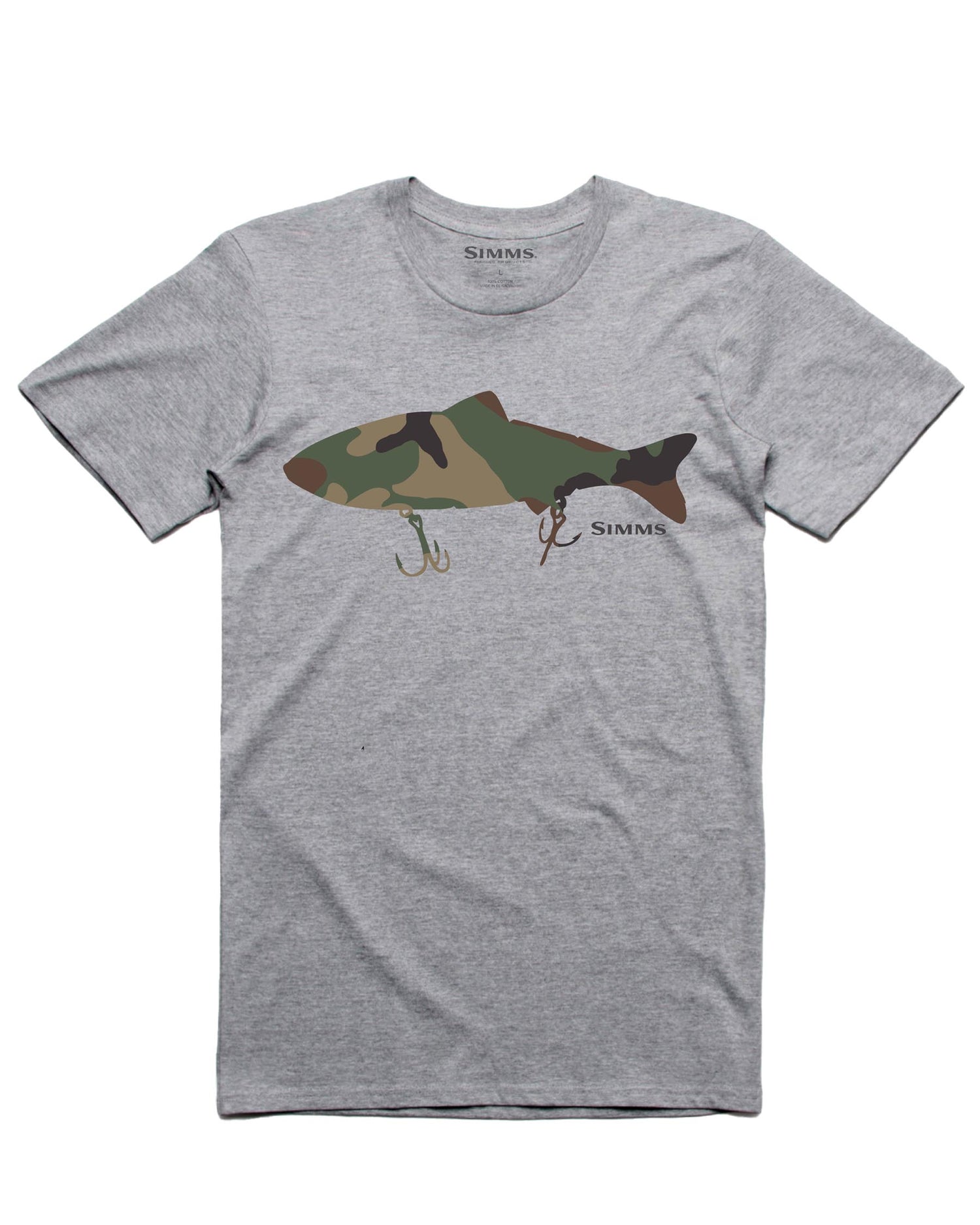 M's Bass Destruction T-Shirt - CX - Grey Heather