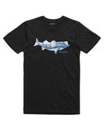 M's Striper Bay Fill T-Shirt - Black