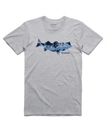 M's Striper Bay Fill T-Shirt - Grey Heather
