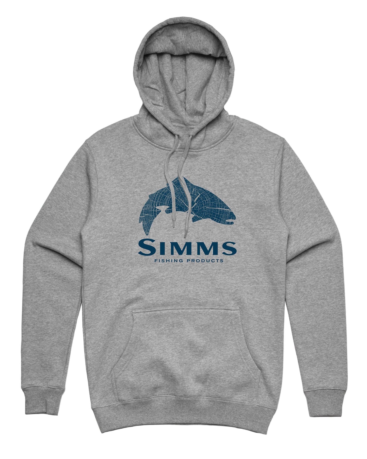 M's Wood Trout Fill Hoody - Grey Heather