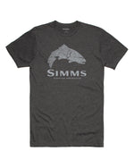 M's Wood Trout Fill T-Shirt - Charcoal Heather