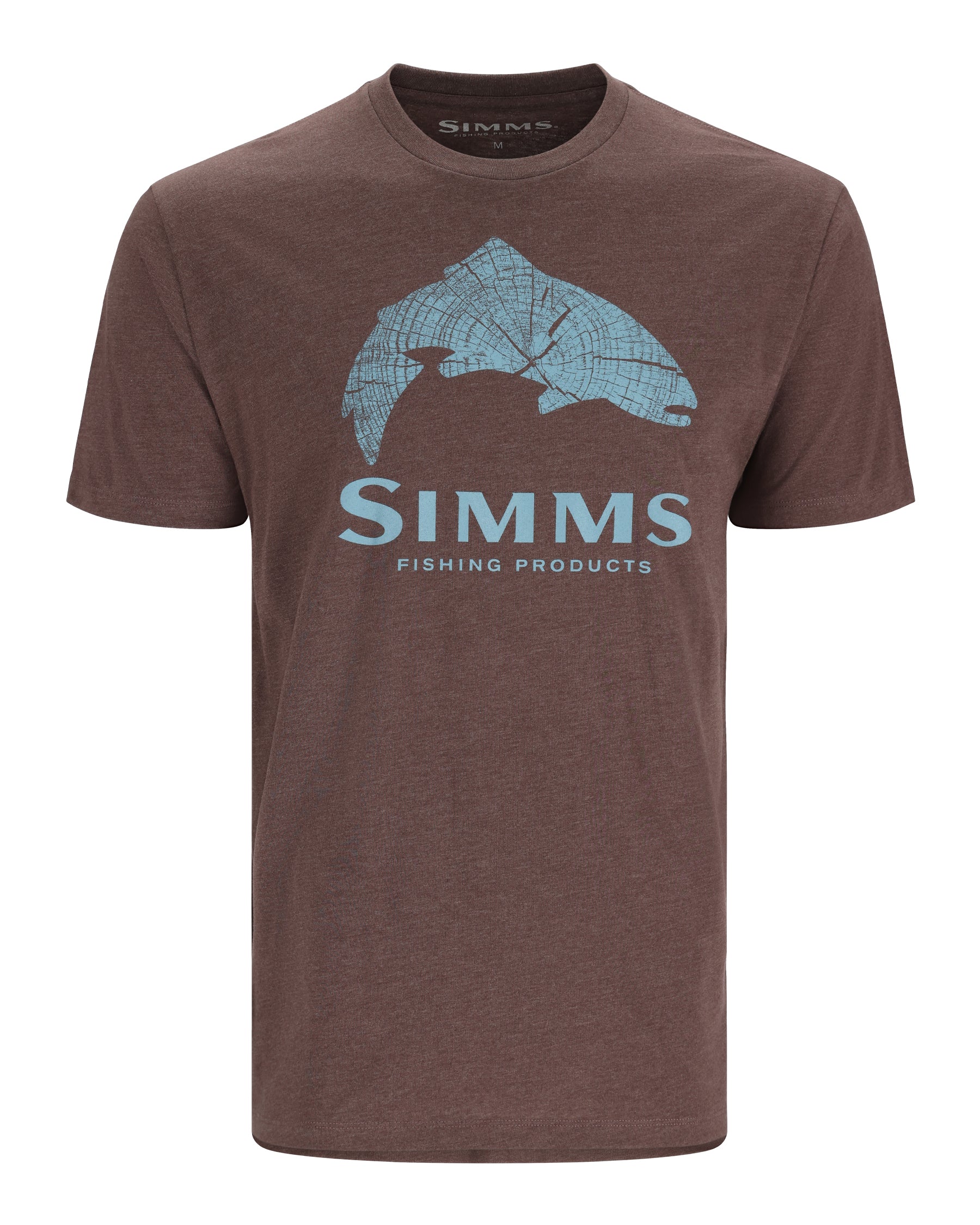 Simms Fishing Products Men's Wood Trout Fill T-Shirt