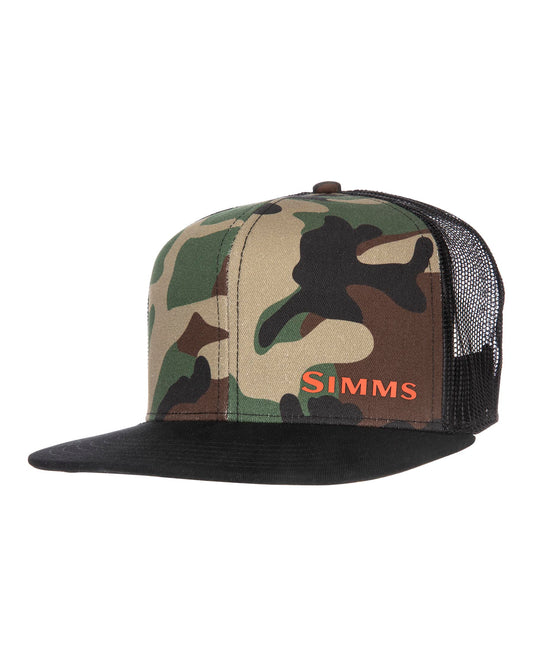 M's CX Flat Brim Cap - Woodland Camo