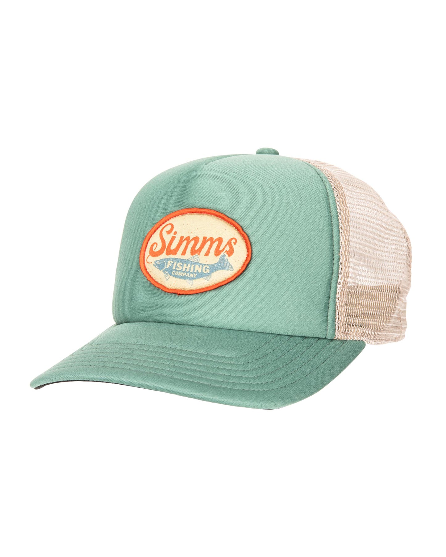 Small Fit Throwback Trucker - Trout Wander