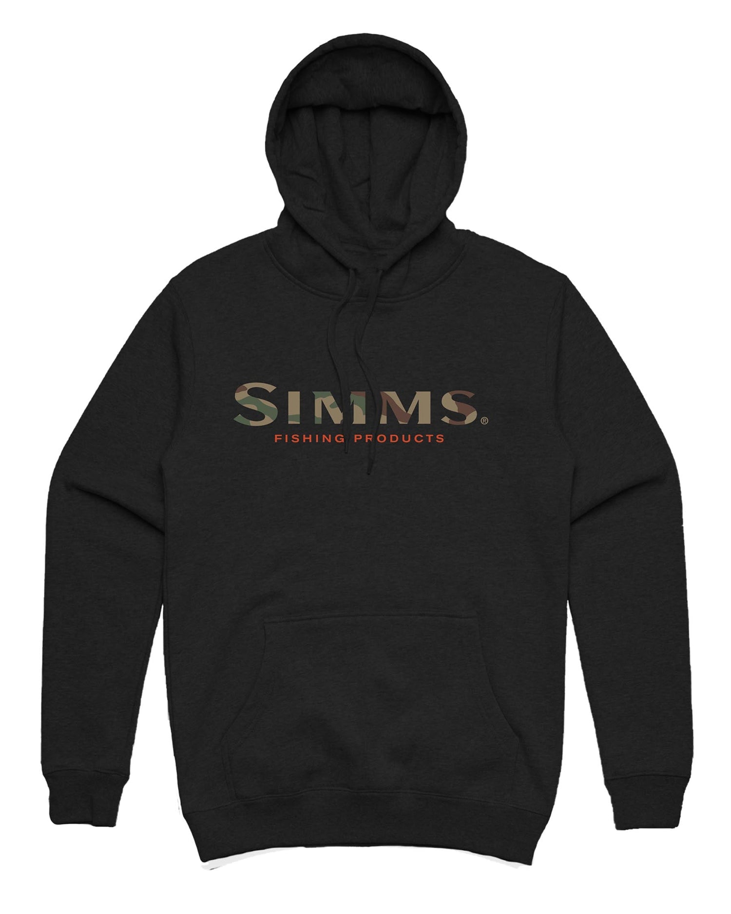 M's Simms Logo Hoody -CX - Black