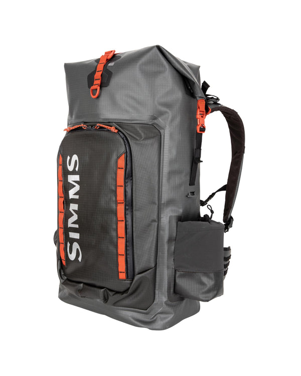 dry tackle bag Calamus TB61 Fishing BagGreen The bag features comfortable padded backpack straps and several molded attachment points that can be used to strap items to the outside of the bag for additional carrying capabilities. FishUSA Premium Waterproof Dry Bag