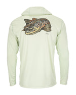 M's Tech Hoody - Artist Series Brown Trout/Lt. Green