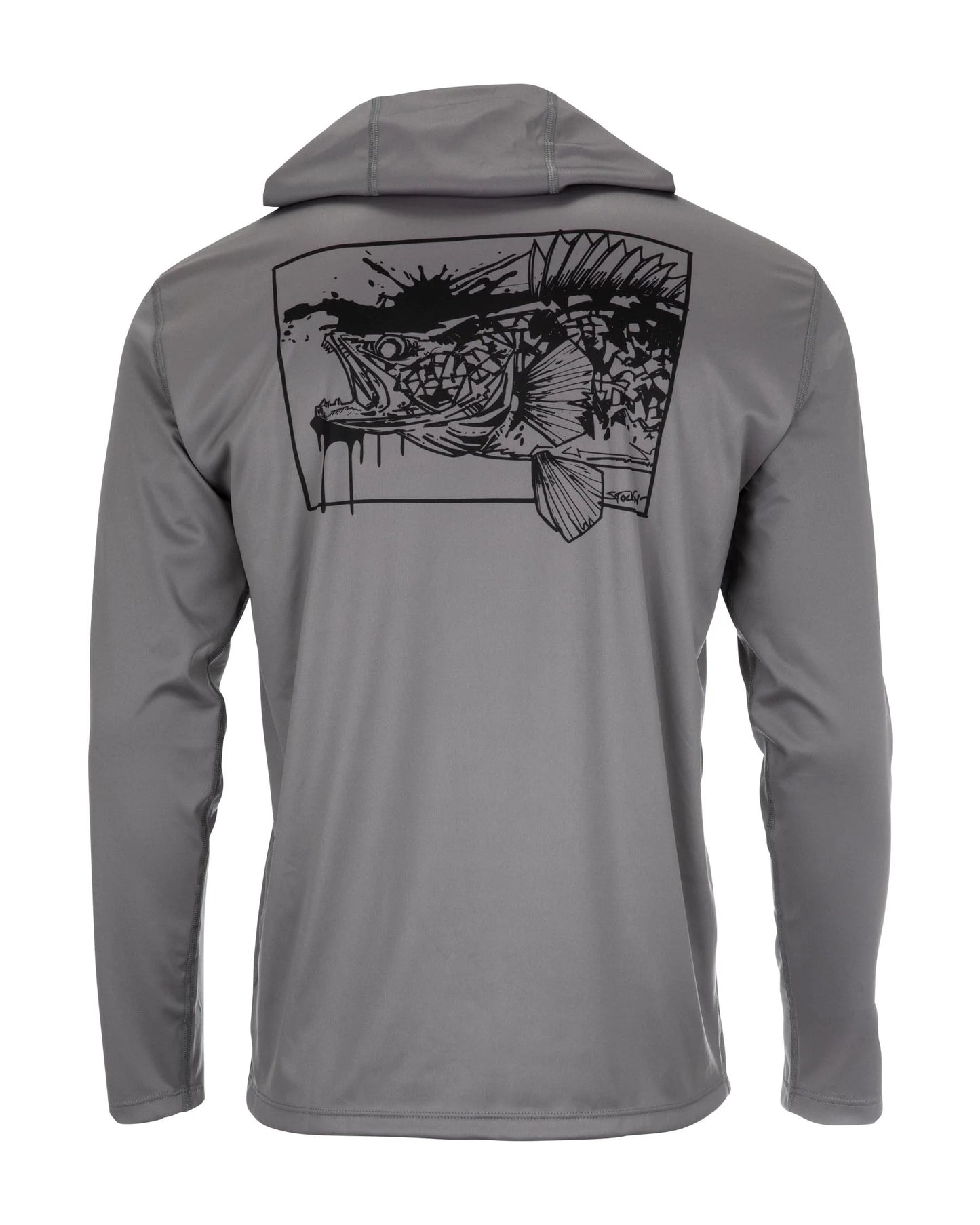 M's Tech Hoody - Artist Series Walleye/Steel