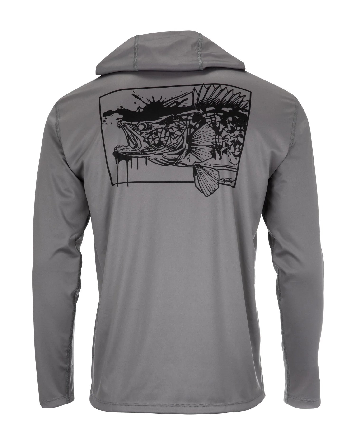 M's Tech Hoody - Artist Series Walleye/Steel