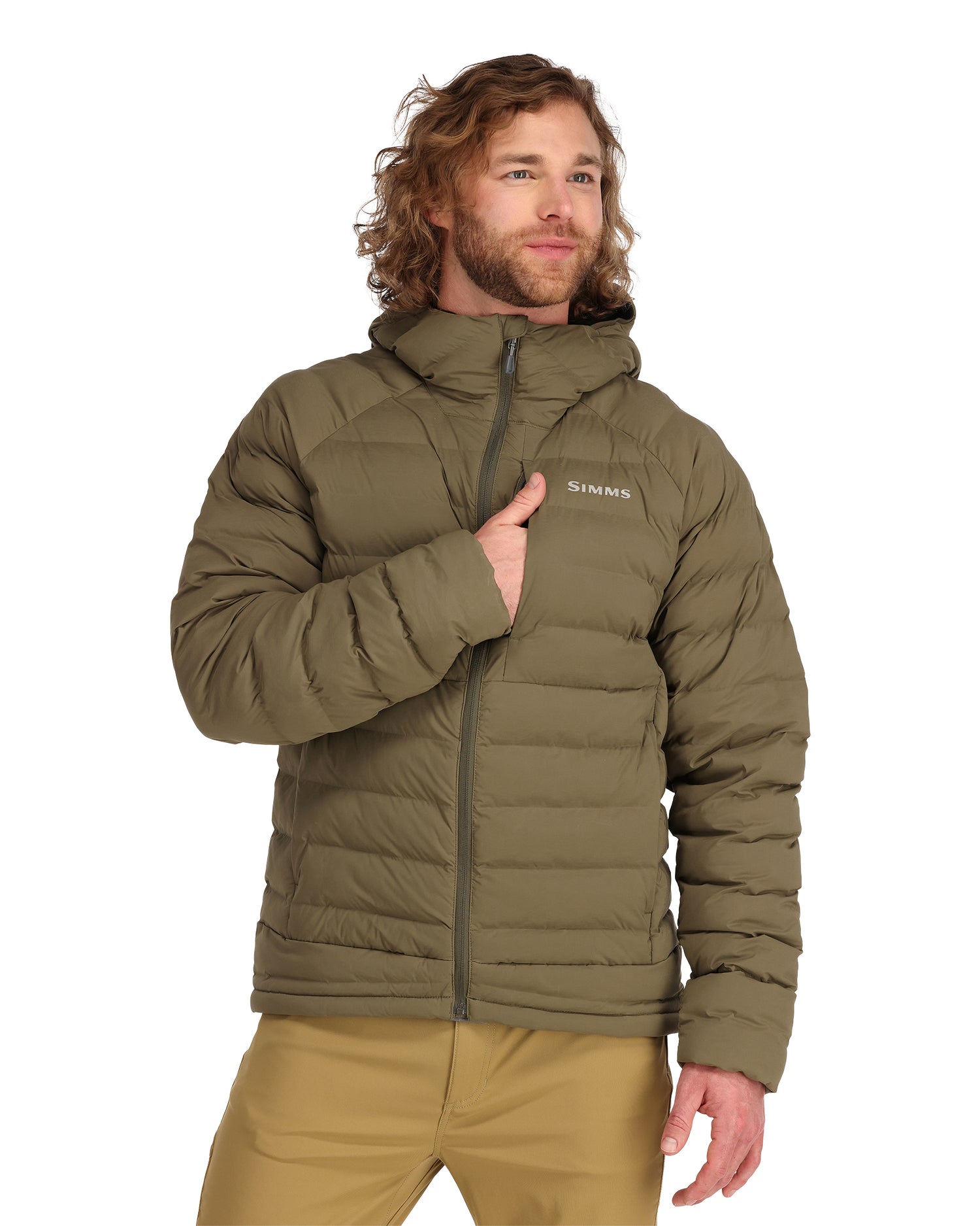 Exstream Hooded Jacket- On Body- front
