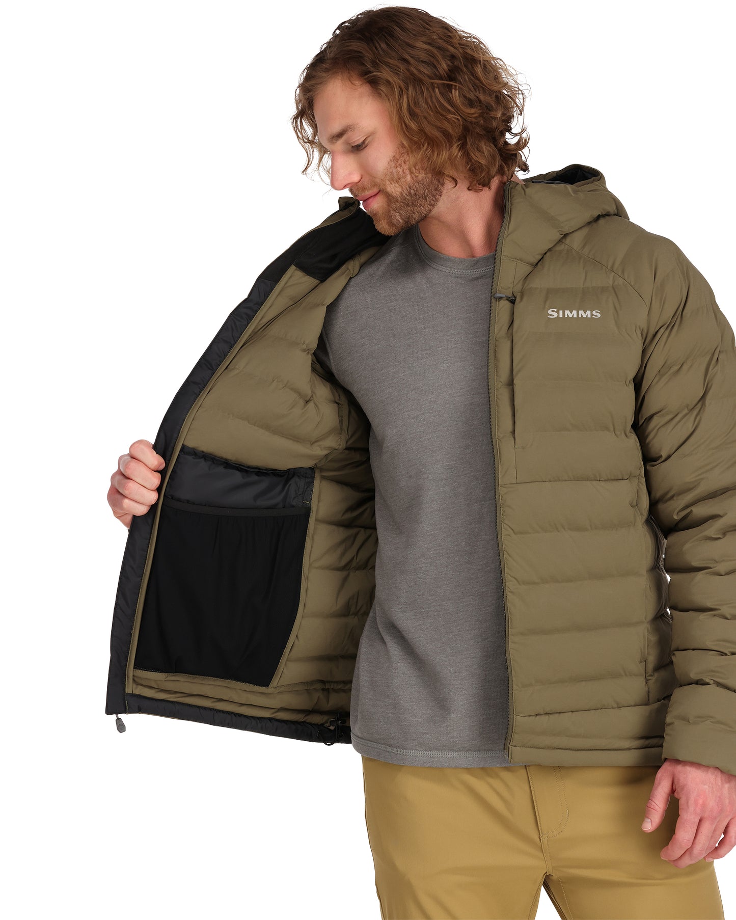 Exstream Hooded Jacket- On Body- front