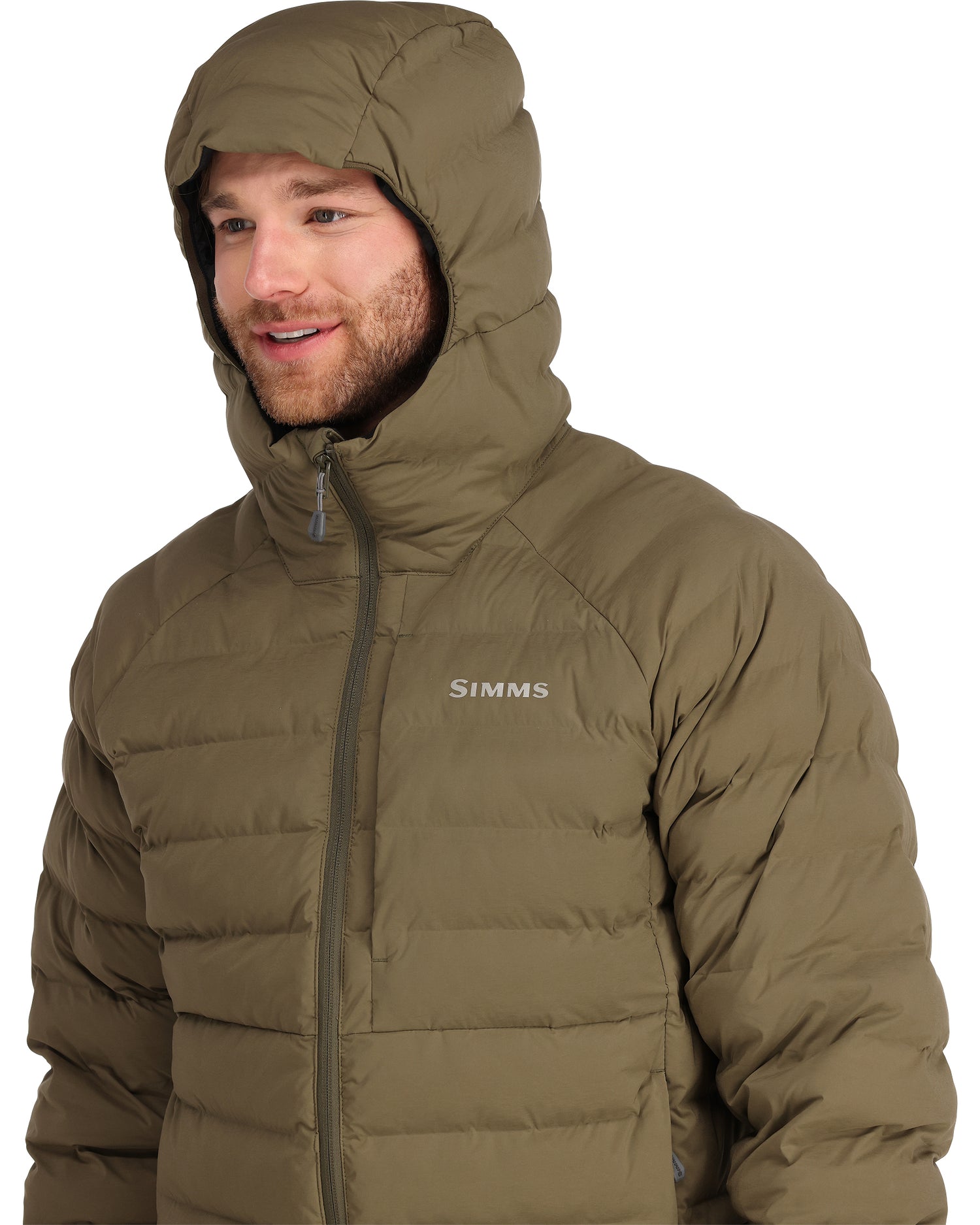 Exstream Hooded Jacket- On Body- front-hood