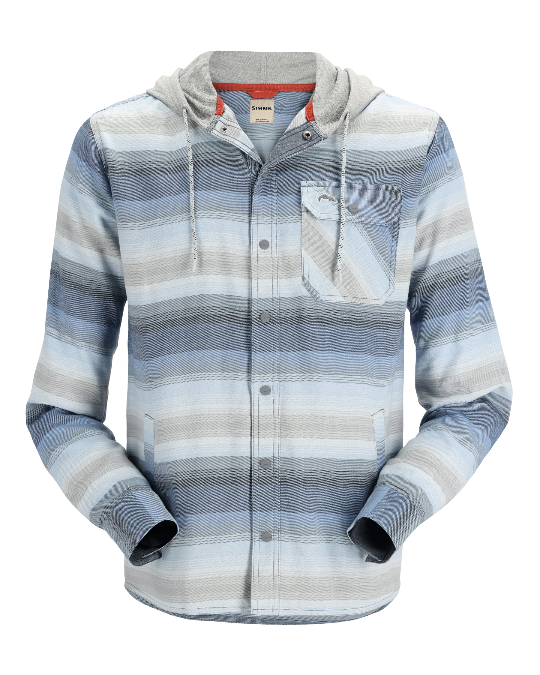 M's Santee Flannel Hoody | Simms Fishing Products