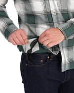 Guide-Flannel-Forest/White Dimensional Buffalo-on body