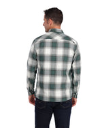 Guide-Flannel-Forest/White Dimensional Buffalo-on body