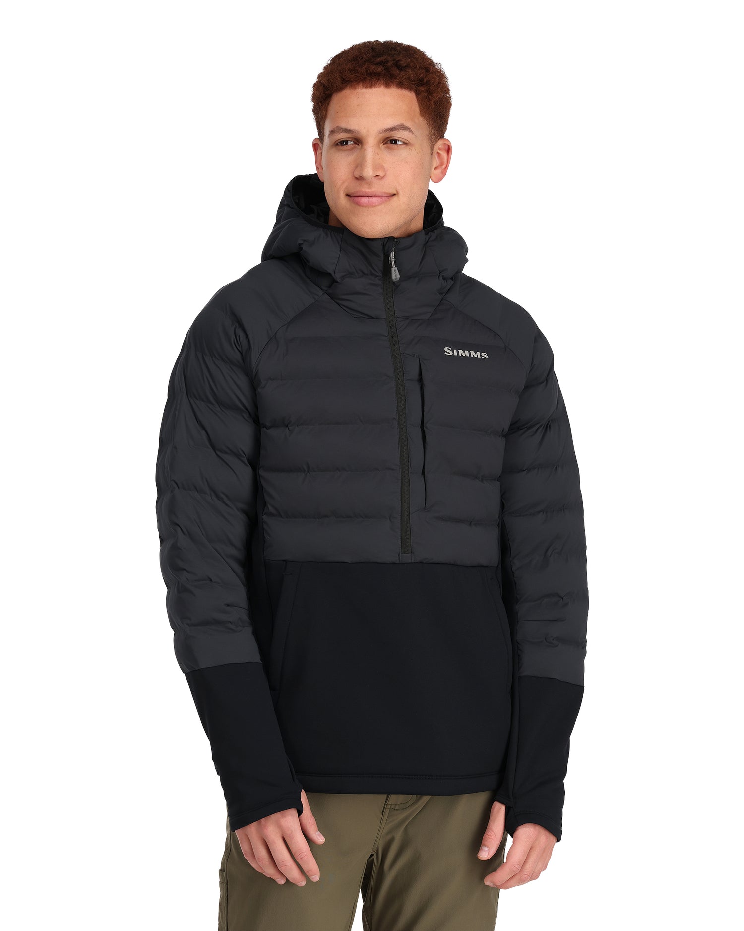 Exstream-pull-over-hoody-black-on body