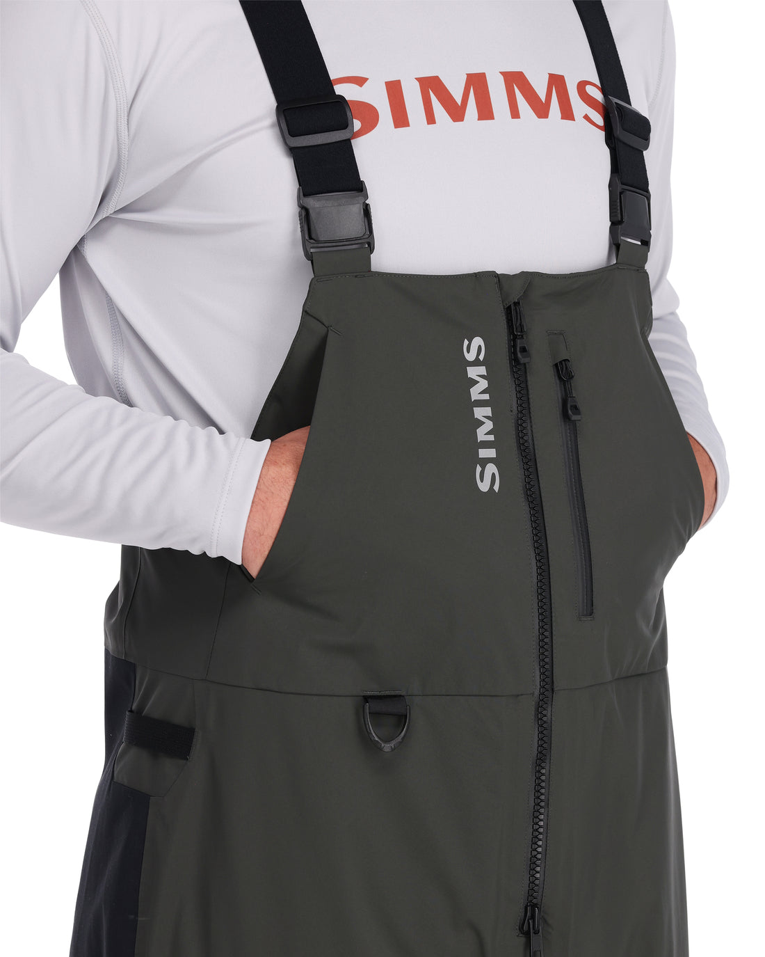 M's Guide Insulated Fishing Bib Simms Fishing Products
