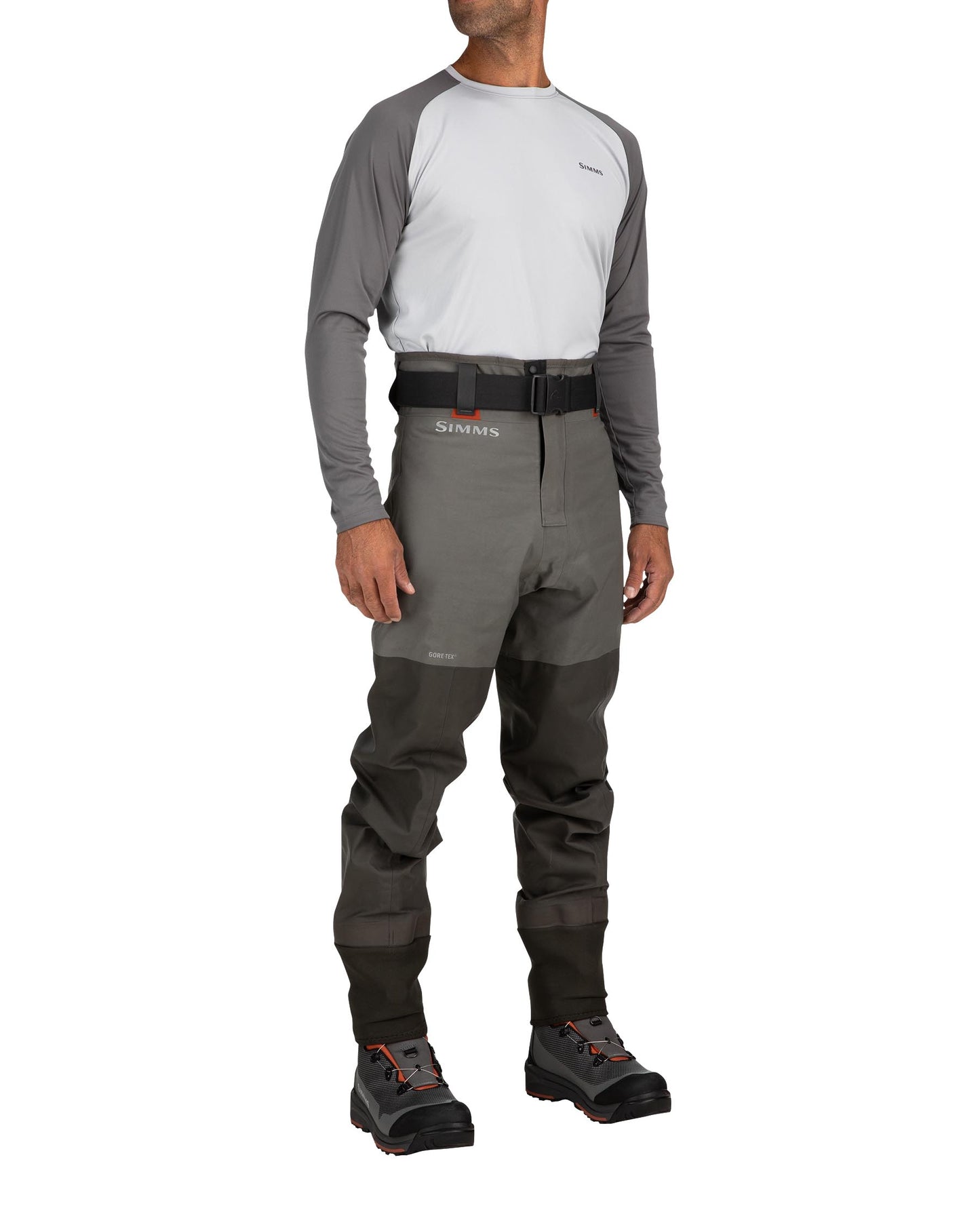 Simms G3 Guide Wader Size:Large-Short Wader Color:Shadow