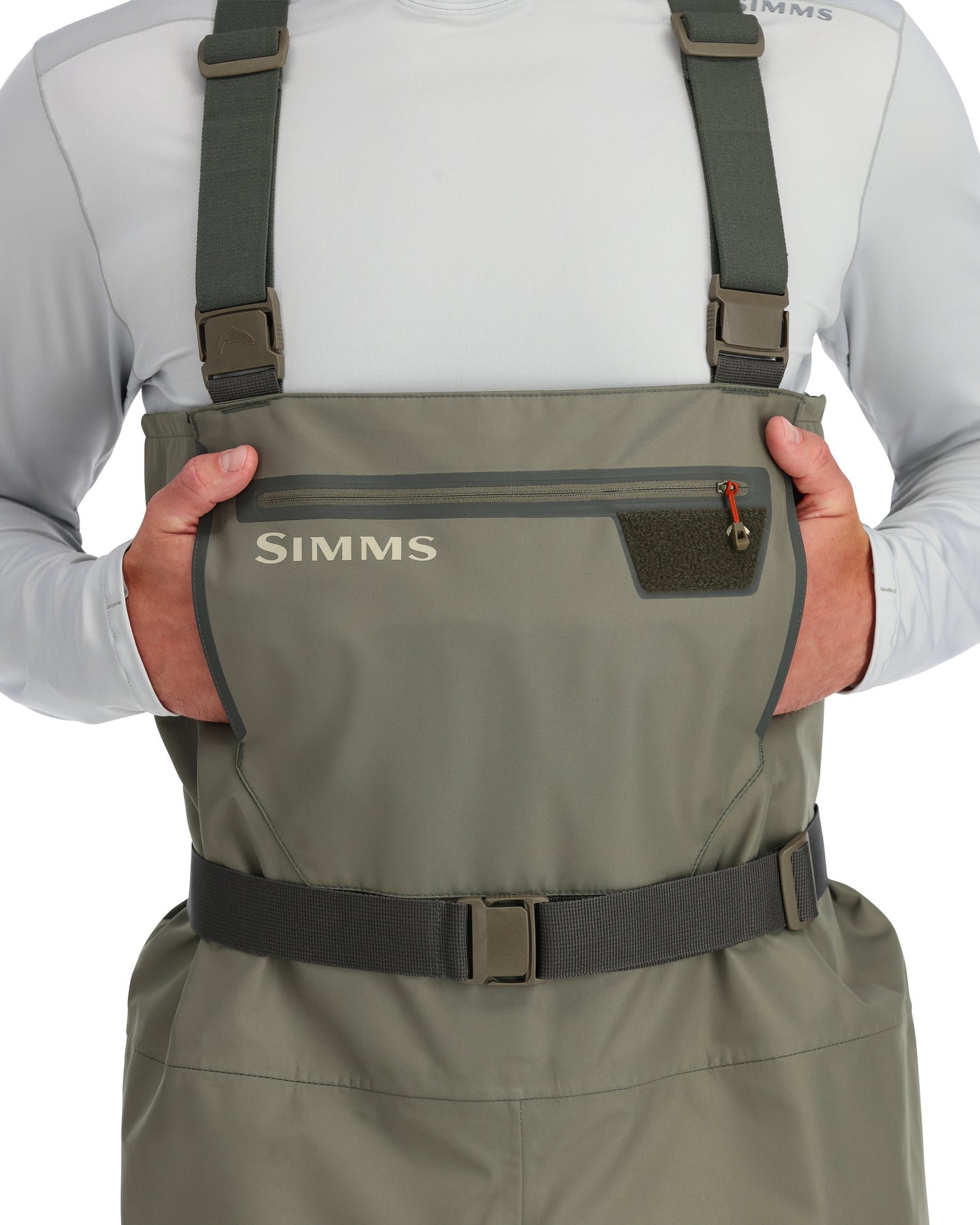 PLC Pêche à la mouche - Waders enfant SIMMS Kid's Tributary Basalt