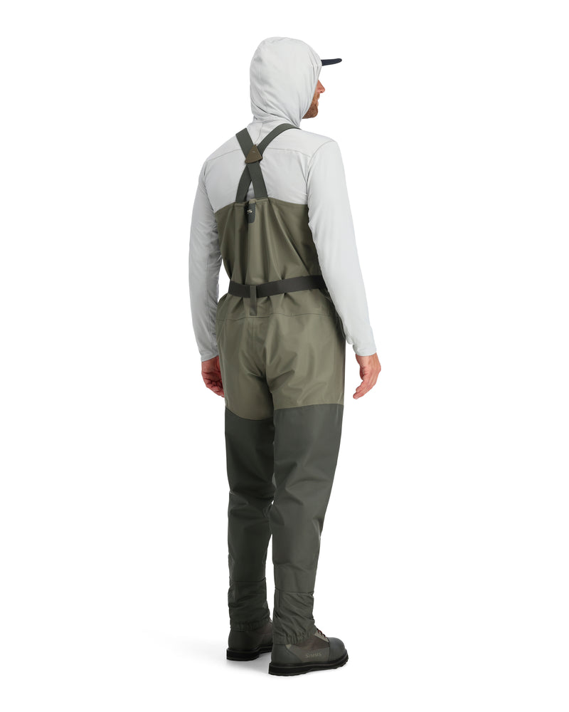 Men's Waders Pants Breathable Chest Wader for Fly Fishing & Duck Hunting, Khaki, S