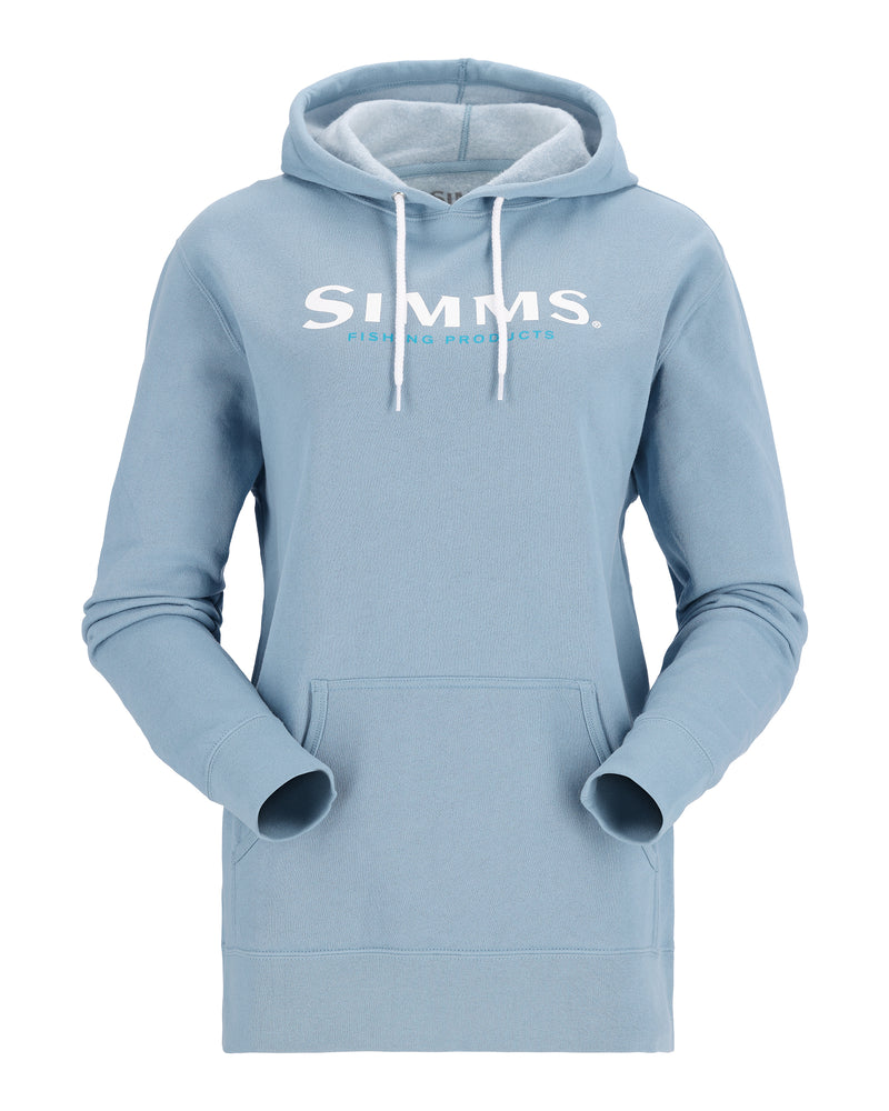 Simms Women's Logo Hoody Charcoal Heather / M