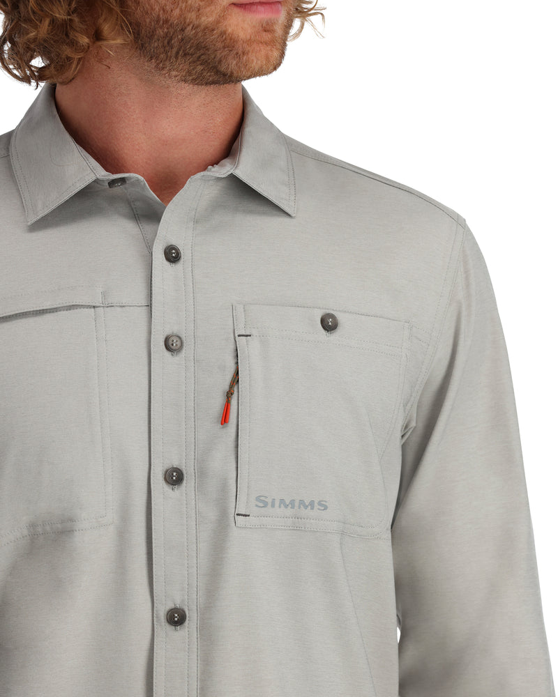 Simms Challenger Long Sleeve Shirt - Men's Cinder M