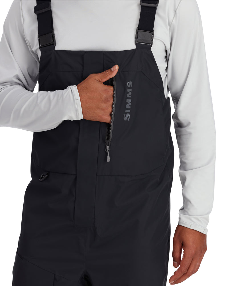 Simms Challenger Bib - Men's, Black / XL