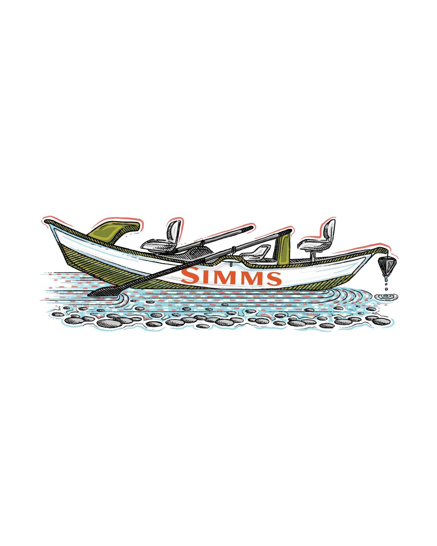 13707-130-catch-your-drift-sticker_f21 Simms Drift White