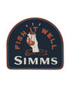 13710-533-fishitwell-cheers-sticker_f21 Sky Heather/Navy Heather