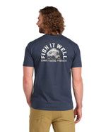 Model wearing Bass Tombstone T-Shirt -rollover