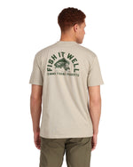 Model wearing Bass Tombstone T-Shirt