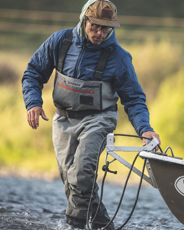 Pack waders SIMMS Freestone Smoke + chaussures caoutchouc - Waders Pack waders SIMMS Freestone Smoke + chaussures caoutchouc - Waders