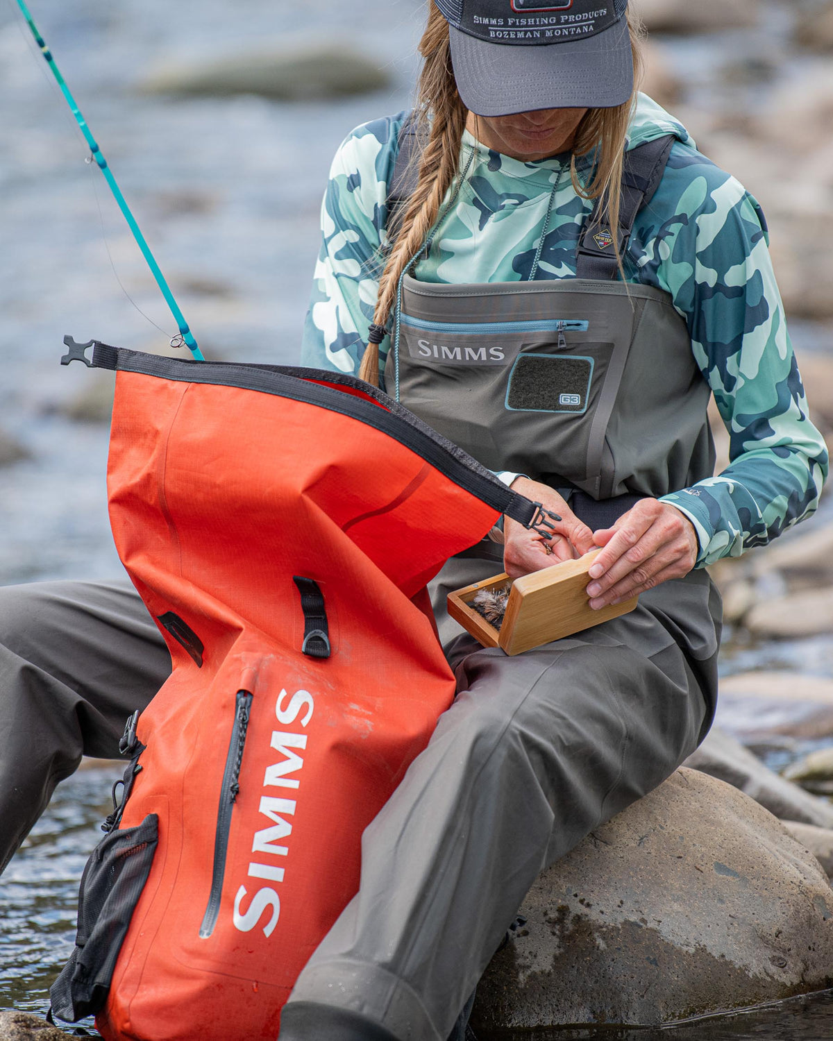 Rolltop Fishing Backpack - Dry Creek | Simms Fishing